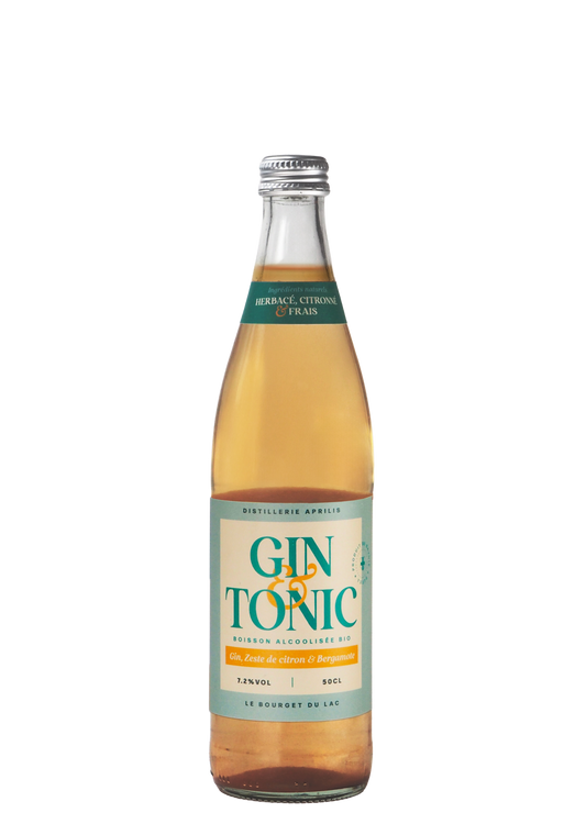Gin'tonic bio "Prêt à Boire" 7,2° 50cl